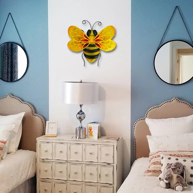 Bee Metal Wall Decoration