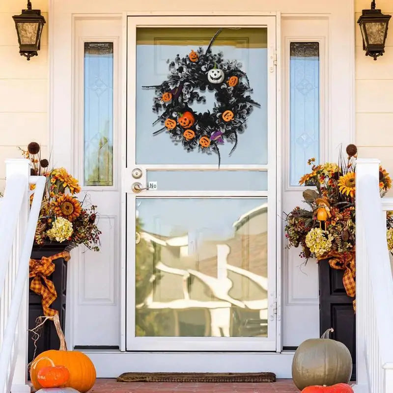 Halloween, Fall Pumpkin Wreath