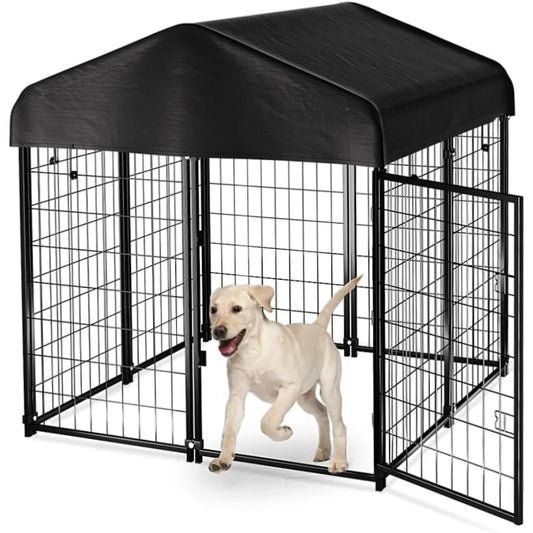 Small Dog Kennel for Indoors or Outdoors