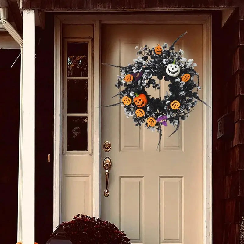 Halloween, Fall Pumpkin Wreath