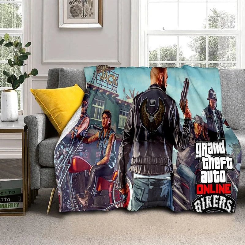 3D Grand Theft Auto Games, Gamer Blankets