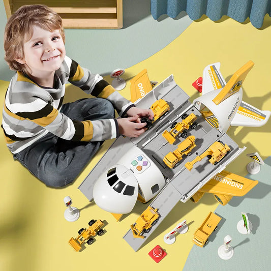 TEMI Kids Airplane Car Hauler