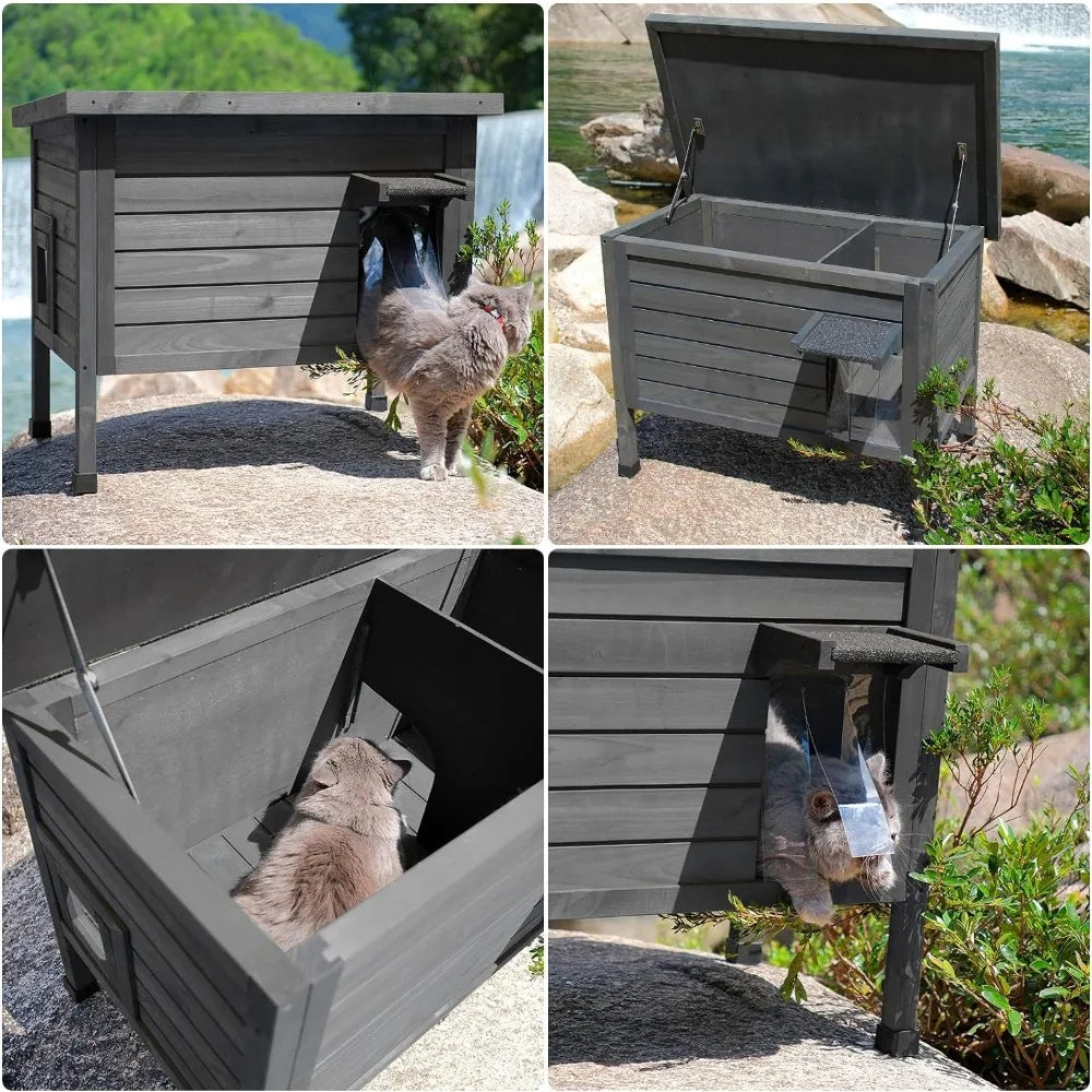 Outdoor Insulated Cat House