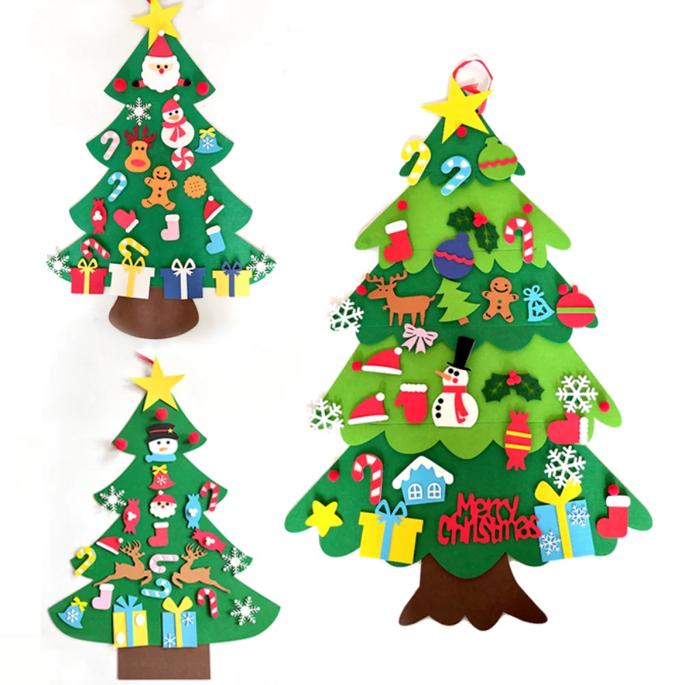 Kids DIY Felt Christmas Tree