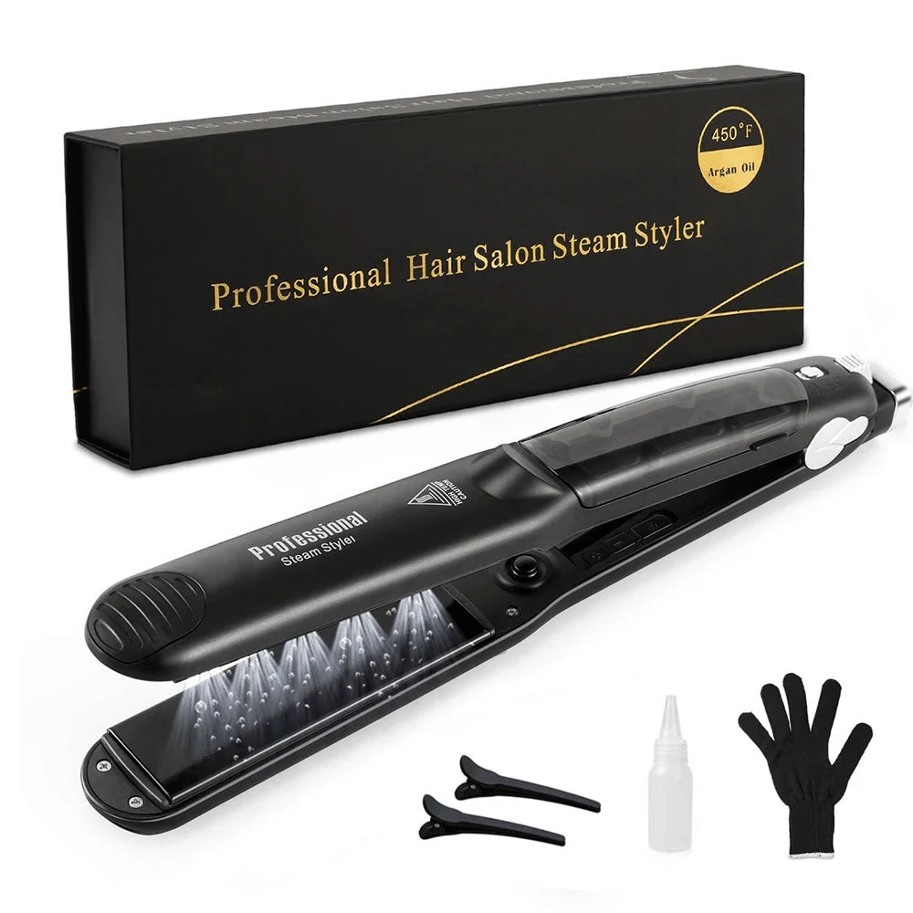 Professional Steam Hair Straightener