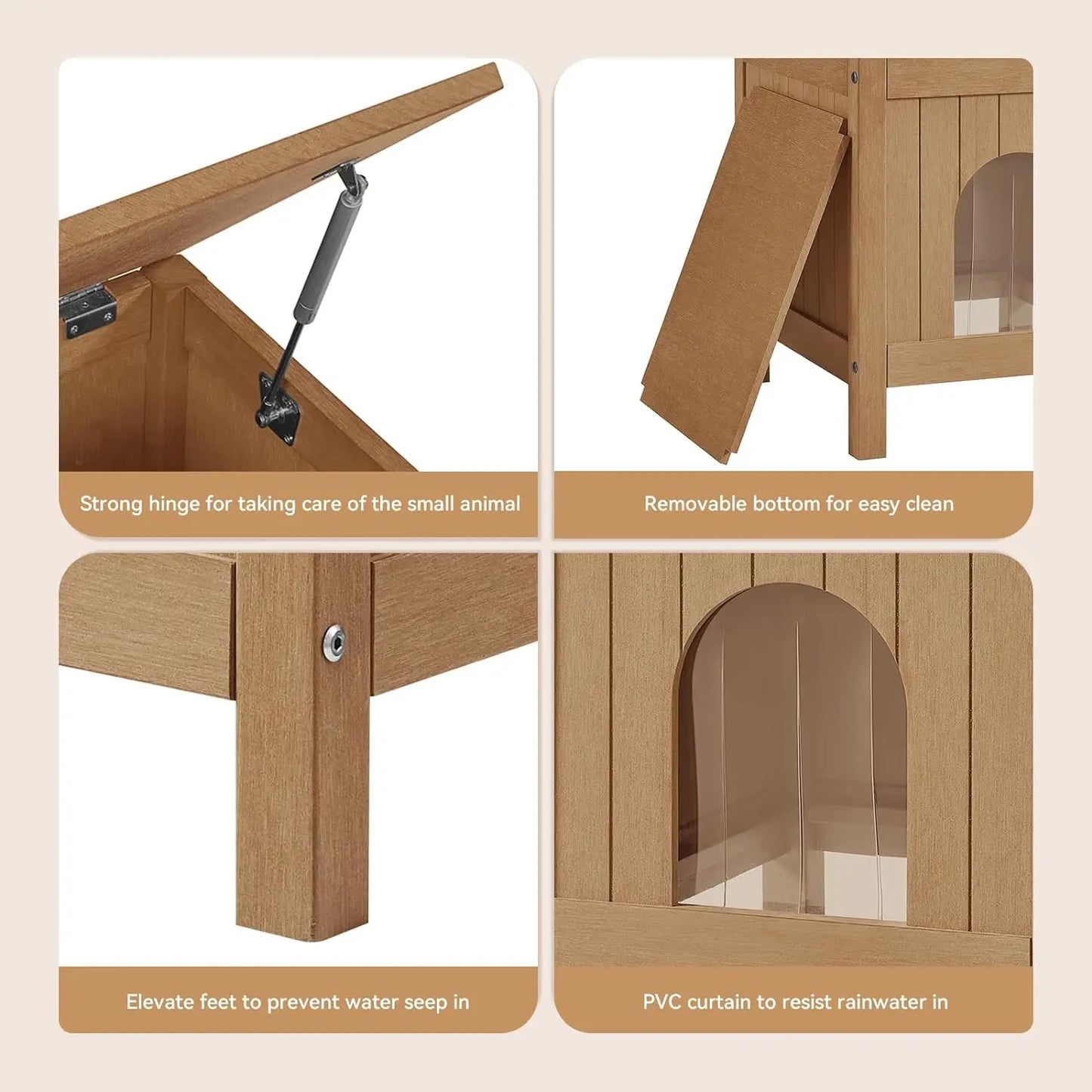 Outdoor Cat/Doghouse, Insulated and Weatherproof