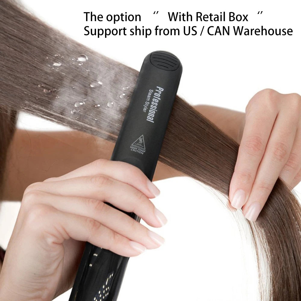 Professional Steam Hair Straightener